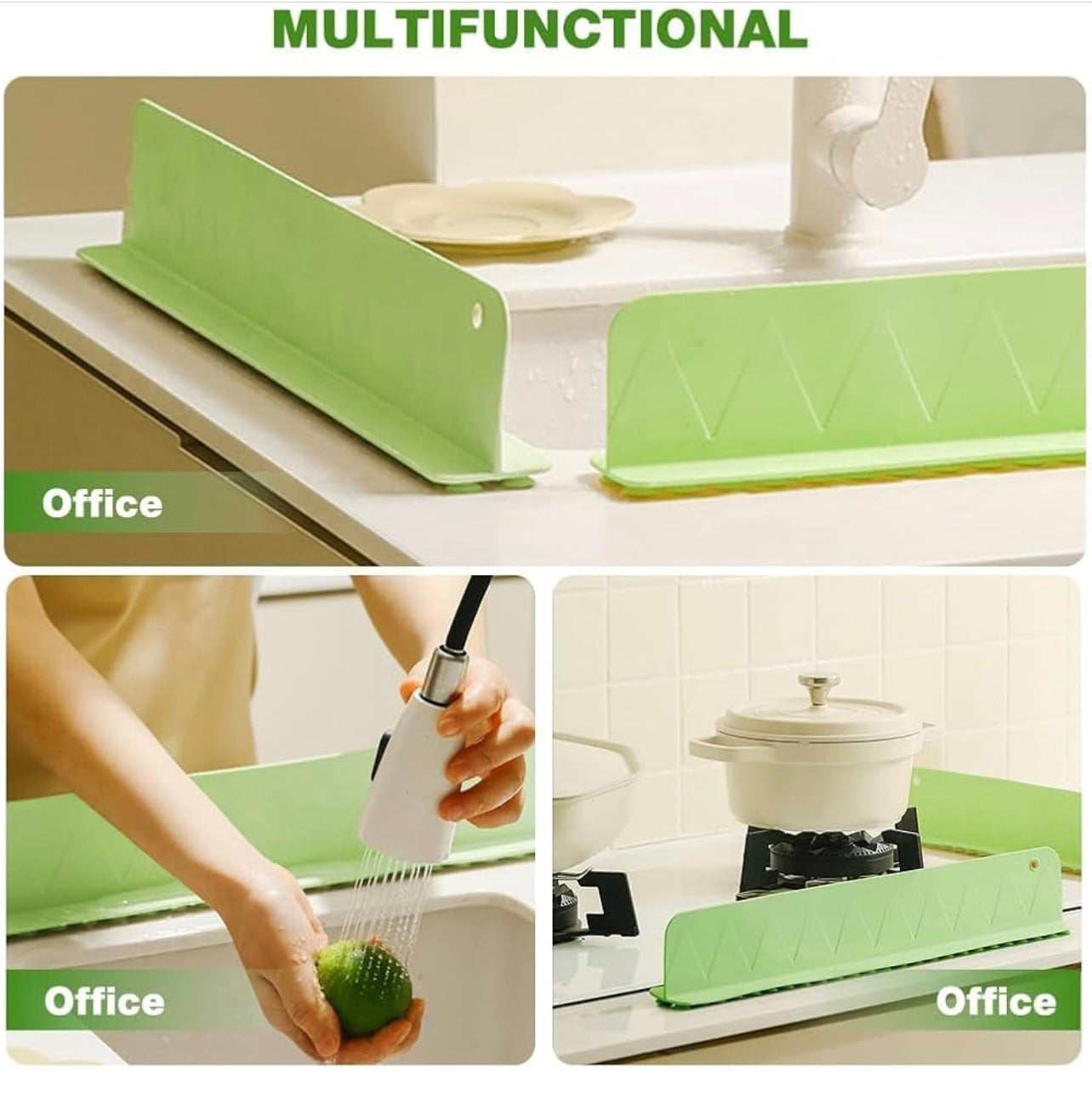 Silicone Splash Guard (Pack of 2)