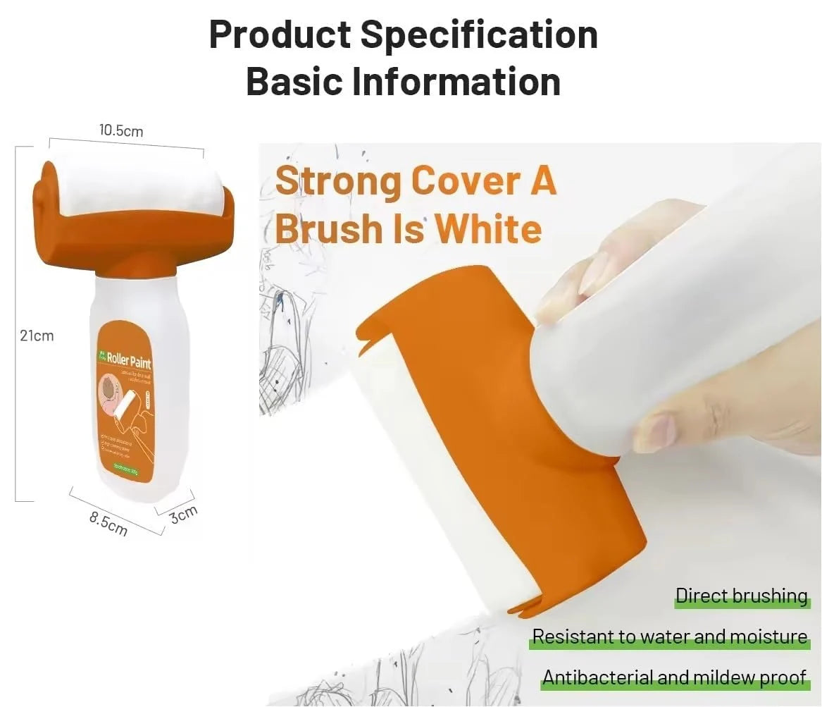 Roller Brush for DIY Wall Repair