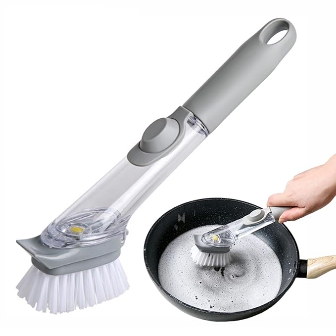 Kitchen Cleaning Scrubber Brush for Dishes (Pack Of 1)