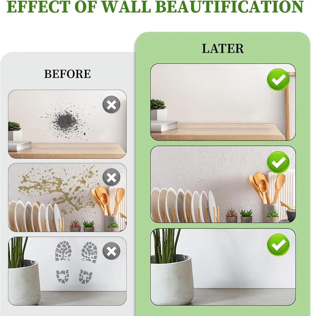 Roller Brush for DIY Wall Repair